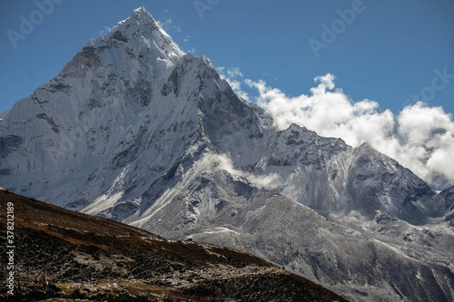 landscape in the himalayas