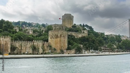 Rumeli Fortress in Istanbul Bosphorus photo