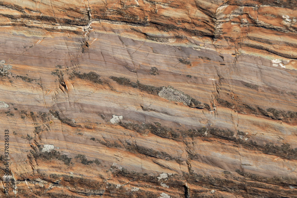 Fototapeta premium Rustic dark brown marble textureof natur stone texture