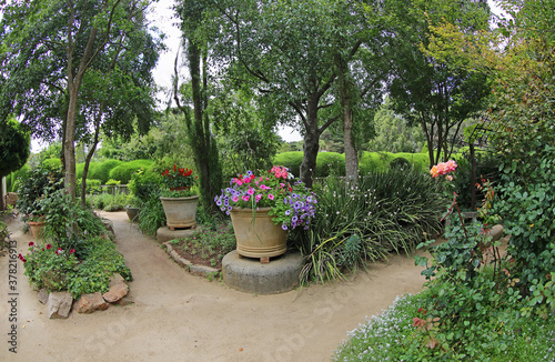 Entering The Ashcombe Maze and Lavender Gardena  Victoria  Australia