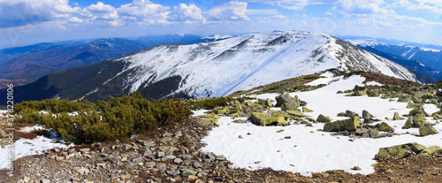 Ukrainian Carpathian mountains photo