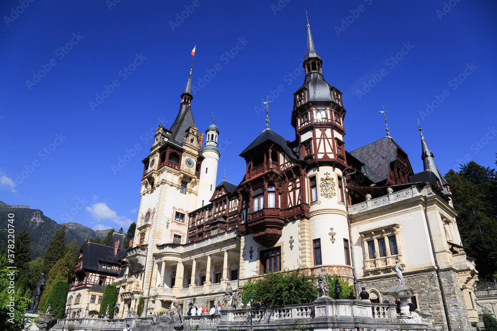 Fototapeta premium Peles Castle, Romania