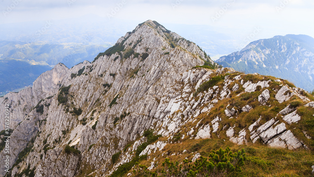 Exciting landscape it the Romanian Carpatians mountains Exciting landscape it the Romanian Carpatians mountains