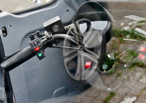 Cockpit eines Elektromobils