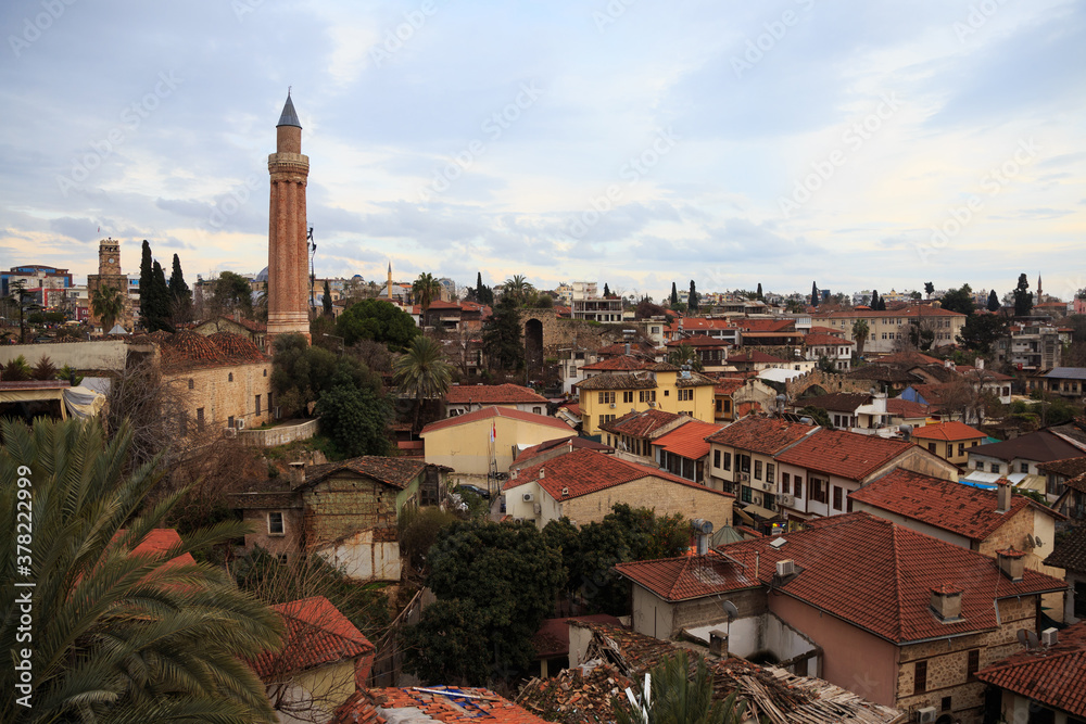 View of the Antalya old town