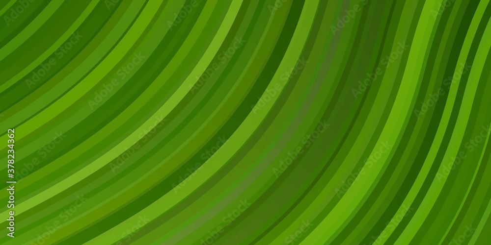 Light Green, Yellow vector layout with circular arc. Illustration in halftone style with gradient curves. Pattern for booklets, leaflets. Light Green, Yellow vector layout with circular arc. Illustration in halftone style with gradient curves. Pattern for booklets, leaflets.