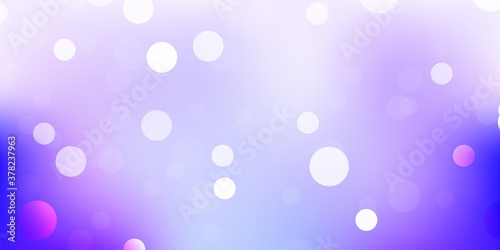 Light purple vector pattern with abstract shapes.