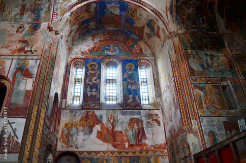 Georgia Republic - Murals inside Gelati Monastery