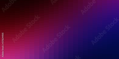 Dark Blue, Red vector layout with lines, rectangles. Abstract gradient illustration with rectangles. Template for cellphones.