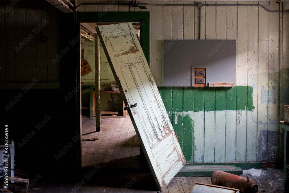 Obraz premium Abandoned Whaling Station, South Georgia Island, Antarctica