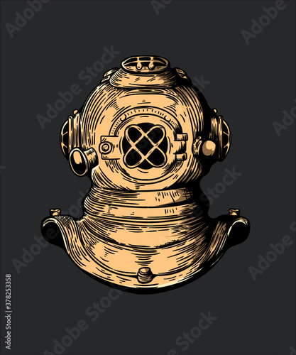 golden crown on a black background