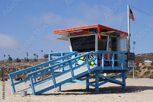 Life guard stand © Miklos Imagery