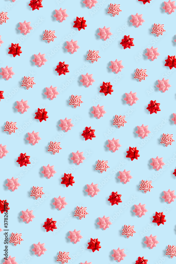 modern christmas background on blue backdrop. creative flat lay for christmas time, banners, posters, prints and other creative works. modern christmas background on blue backdrop. creative flat lay for christmas time, banners, posters, prints and other creative works.