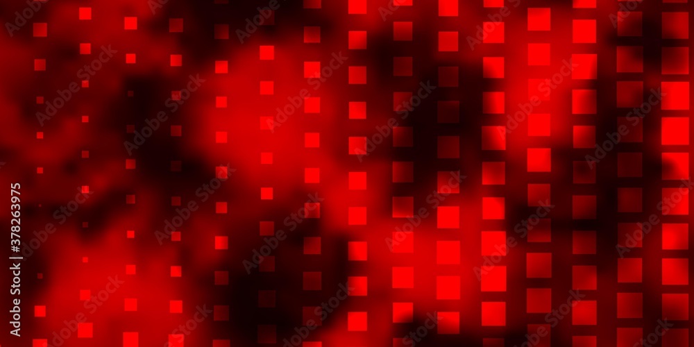 Dark Red vector background in polygonal style. New abstract illustration with rectangular shapes. Pattern for commercials, ads.