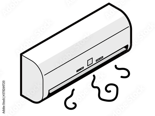風が弱い冷えないエアコン