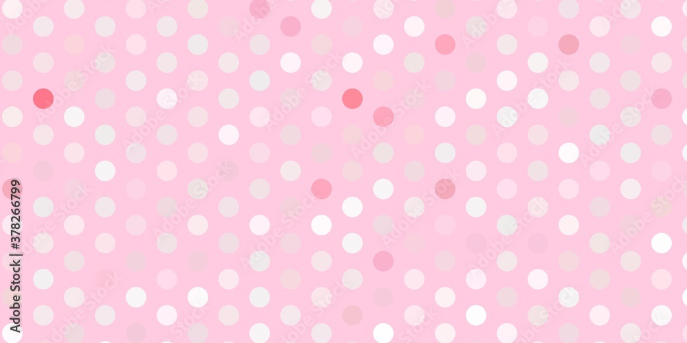 Light red vector background with spots. Light red vector background with spots.