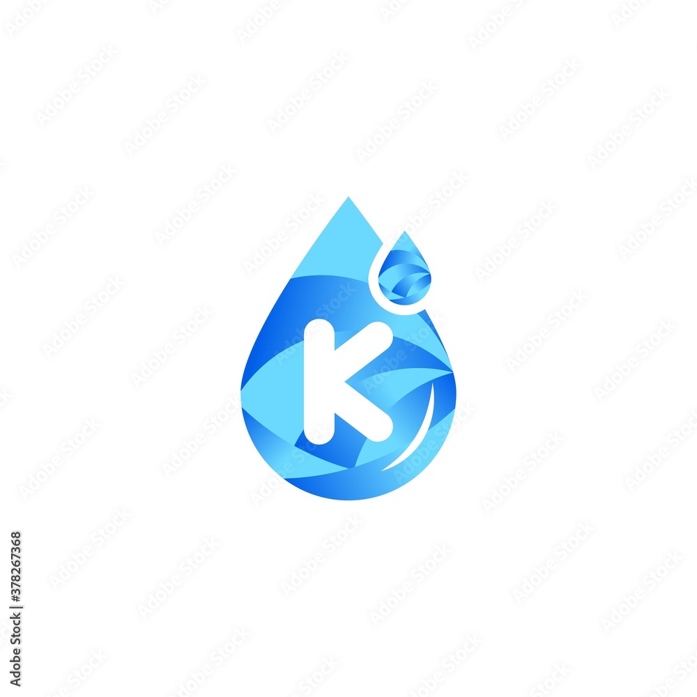 Water drop logo with k letter.k letter water drop logo.Blue water drop k letter logo.k letter logo with water drop Water drop logo with k letter.k letter water drop logo.Blue water drop k letter logo.k letter logo with water drop