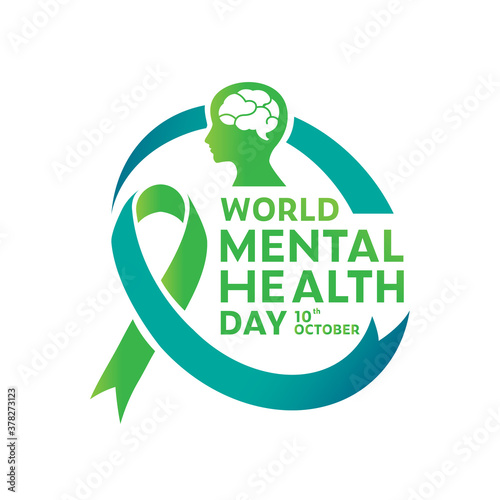 World Mental Health Day Vector illustration