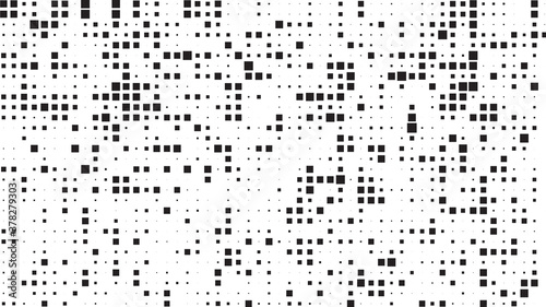 pattern of squares on white background