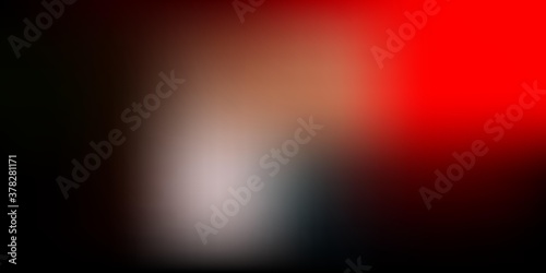 Dark Orange vector blurred texture.