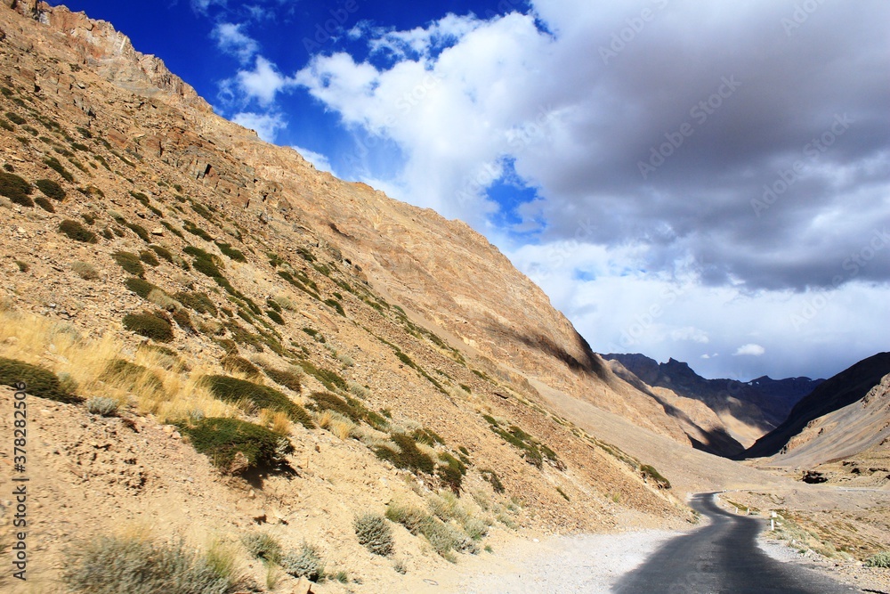 Beautiful mountains of Ladakh, India.