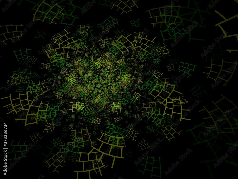 Obraz premium Imaginatory fractal background Image