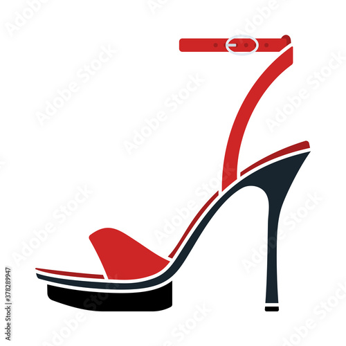 Woman High Heel Sandal Icon