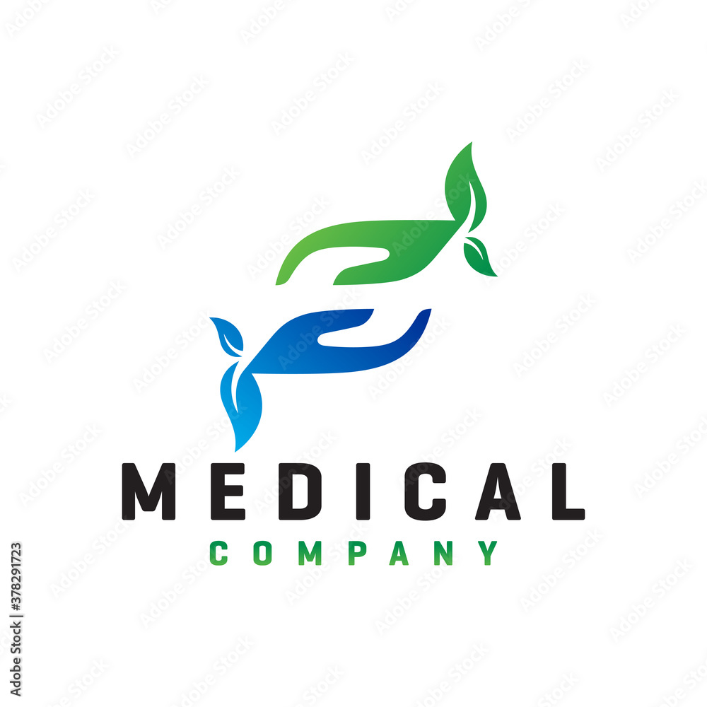 natural health letter S modern logo