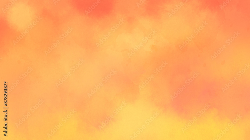 秋色滲みグラデーション