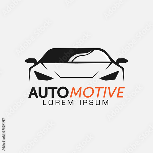 automotive car logo design vector template icon