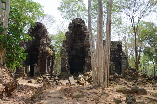 カンボジア コーケー遺跡群