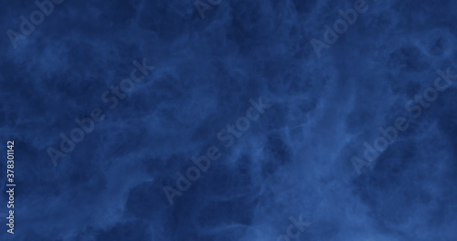 Abstract 4k resolution defocused smoke background for backdrop, wallpaper and varied design. Dark blue, blue gray and electric blue colors.