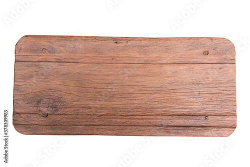 wooden plate isolated include clipping path on white background