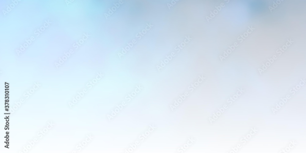 Obraz premium Dark BLUE vector template with sky, clouds. Gradient illustration with colorful sky, clouds. Pattern for your booklets, leaflets.