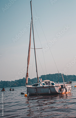 sailboat on the sea © Catherine