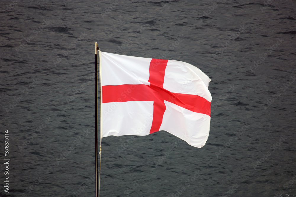 AhfuLife Inghilterra St George Bunting 30pcs Bandiere, 12m - Foto 11