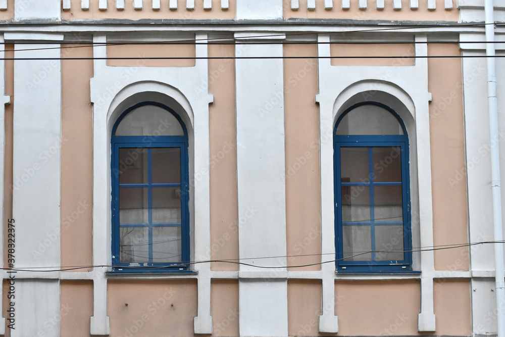 Fototapeta premium beautiful facade of stone historical building