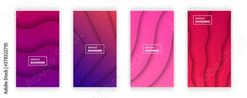 Abstract minimal gradient geometric background