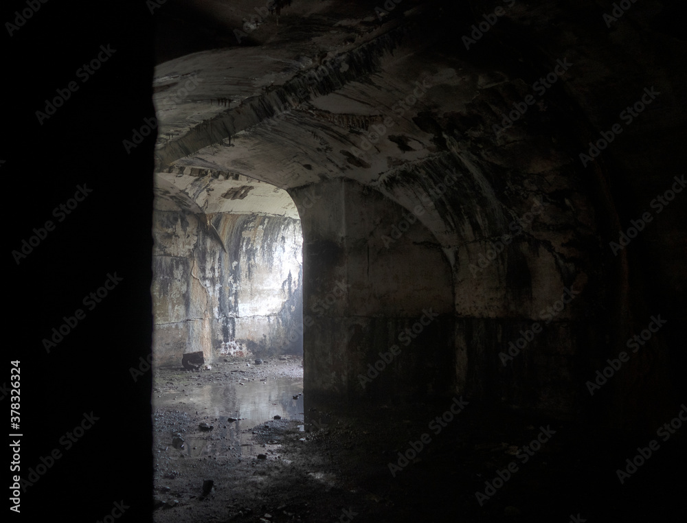 military defensive fortifications. fort number 4. Vladivostok. Russia.
