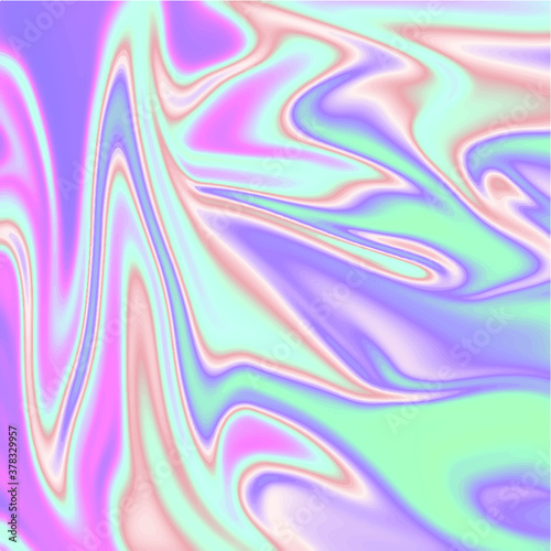  Vector abstract holographic background 80s - 90s, trendy colorful texture in neon color design for covers, flyers, brochures, posters, wedding invitations, Business Design or Social Media