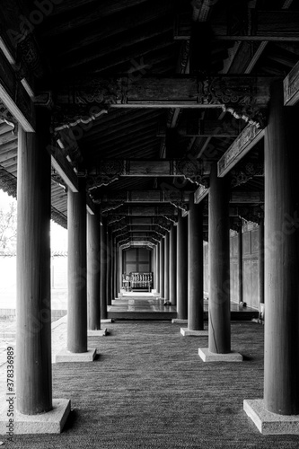 Pillars of Korean traditional houses