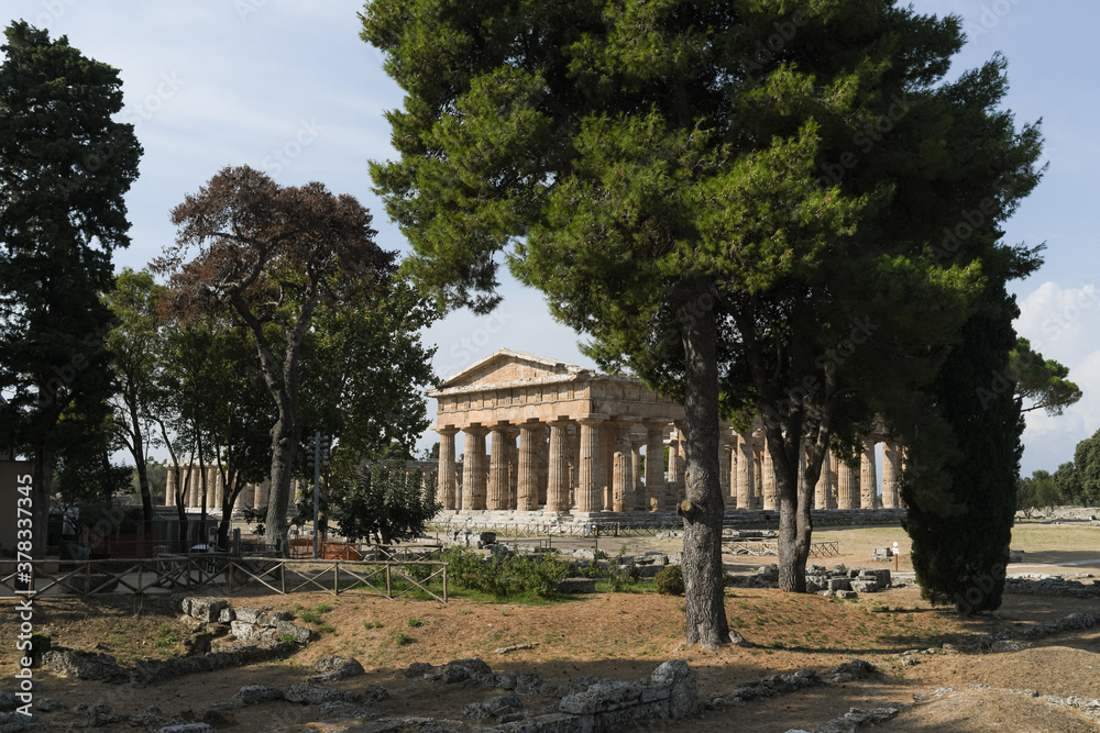 The Temple of Hera II, also  called the Temple of Neptune or of Poseidon, is a Greek temple in Paestum, Campania, Italy.