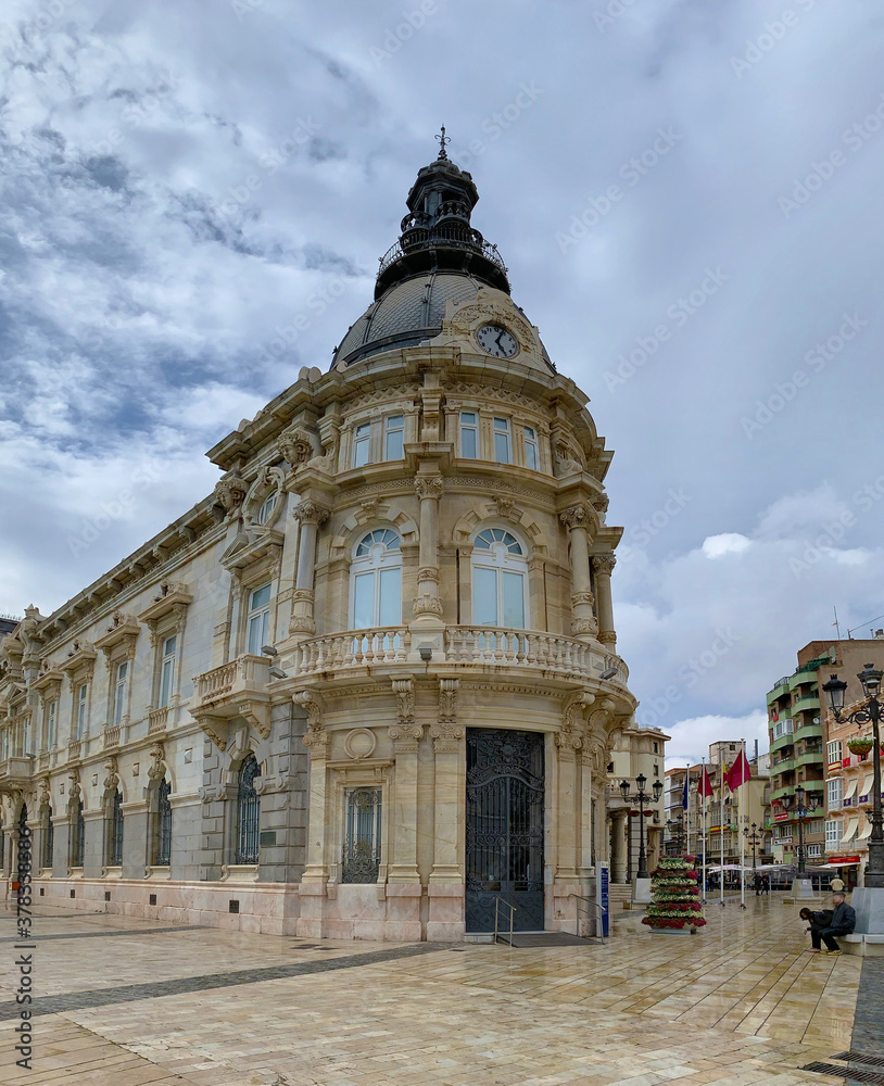 Centro de Cartagena, España