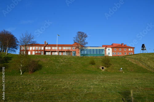 View on Building and landmarks from Helsingborg Sweden