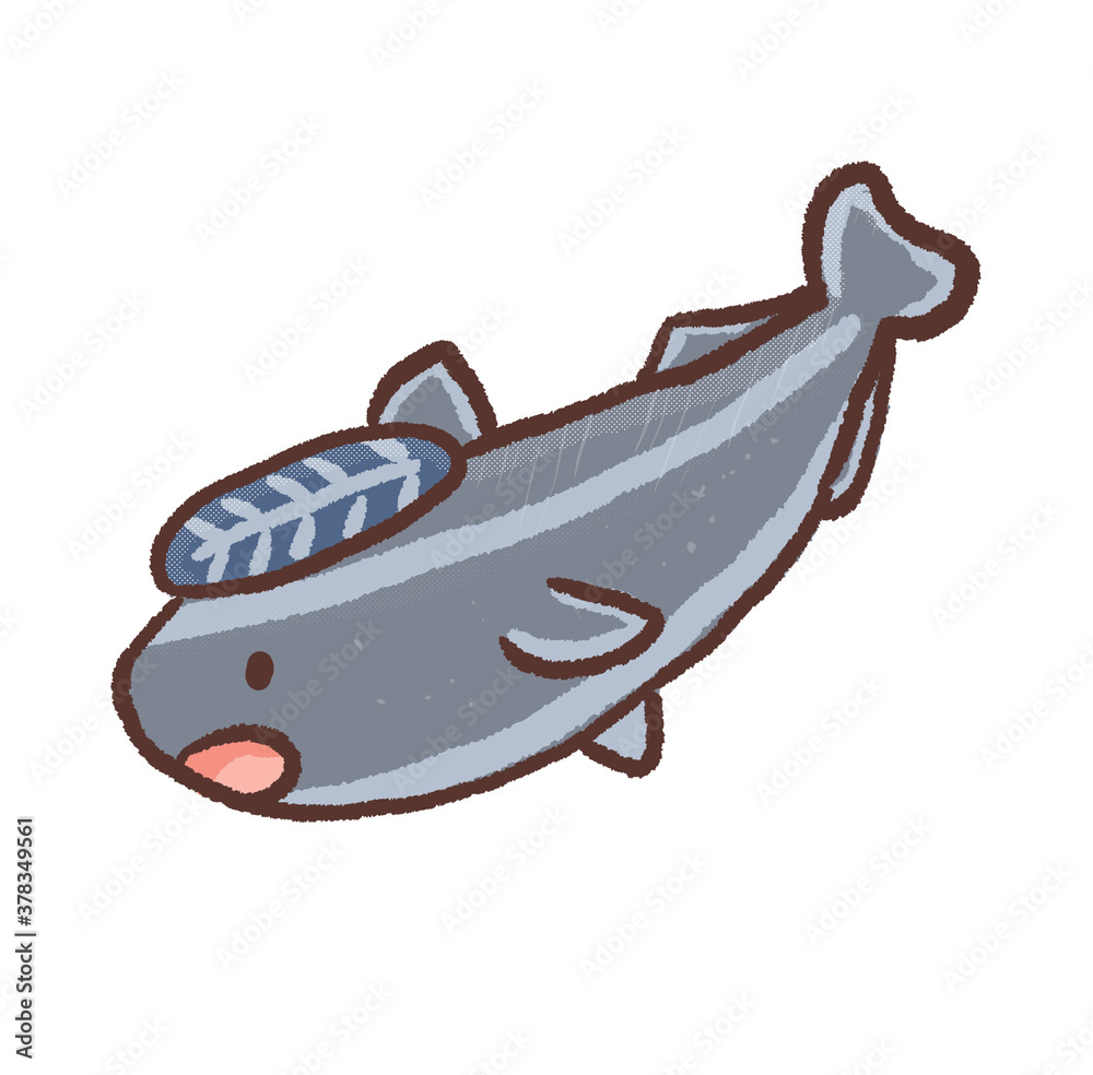 R もっとメルヘンな水族館 コバンザメ1 Stock イラスト Adobe Stock R もっとメルヘンな水族館 コバンザメ1 Stock イラスト Adobe Stock