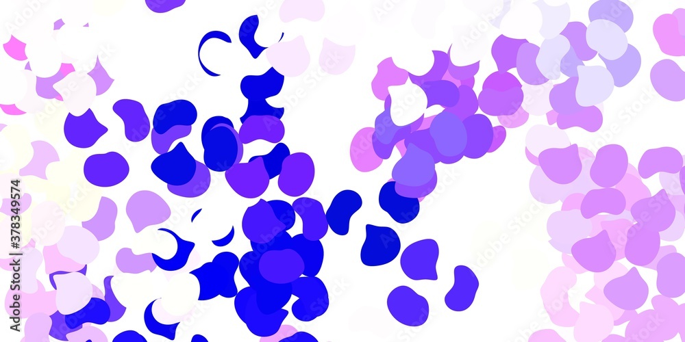 Light blue, red vector pattern with abstract shapes. Light blue, red vector pattern with abstract shapes.