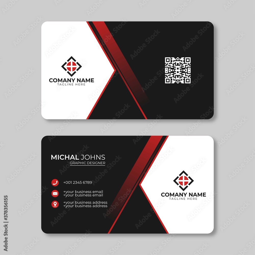 Modern business card template. Personal visiting card with company logo. Vector business card template. Visiting card for business and personal use. Vector illustration design. Modern business card template. Personal visiting card with company logo. Vector business card template. Visiting card for business and personal use. Vector illustration design.