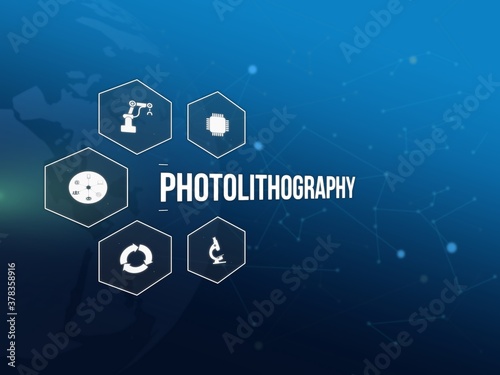 Tableau sur toile photolithography