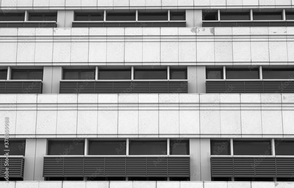 Modern building style from bottom view. Modern building style from bottom view.