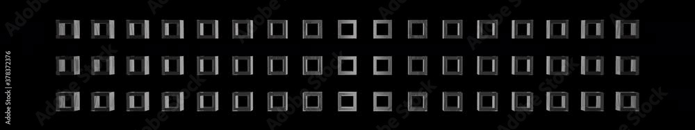 Super Wide Extended 3D Rendered Video with geometric art in 5760X1080px Super Wide Extended 3D Rendered Video with geometric art in 5760X1080px